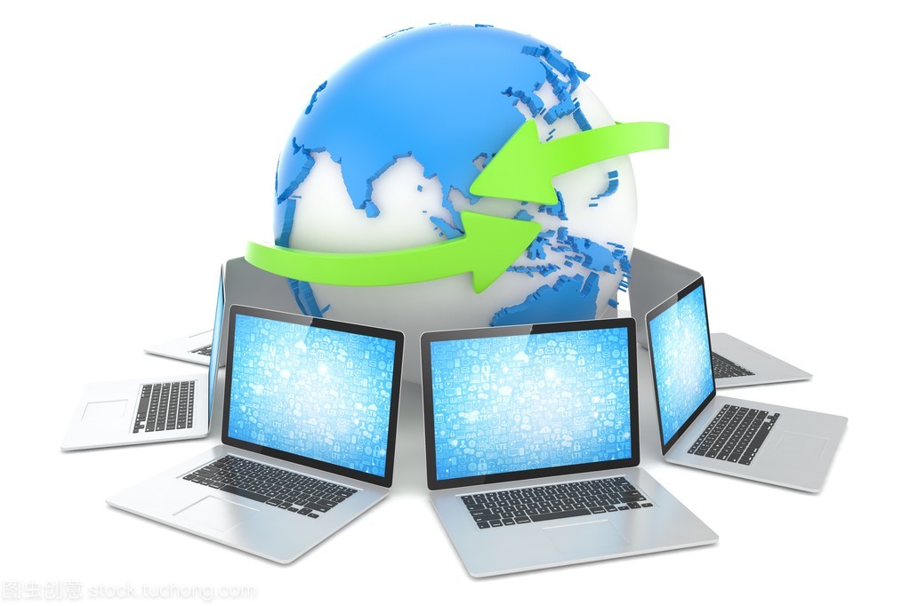 筆記本電腦 連接全球網(wǎng)絡的移動節(jié)點